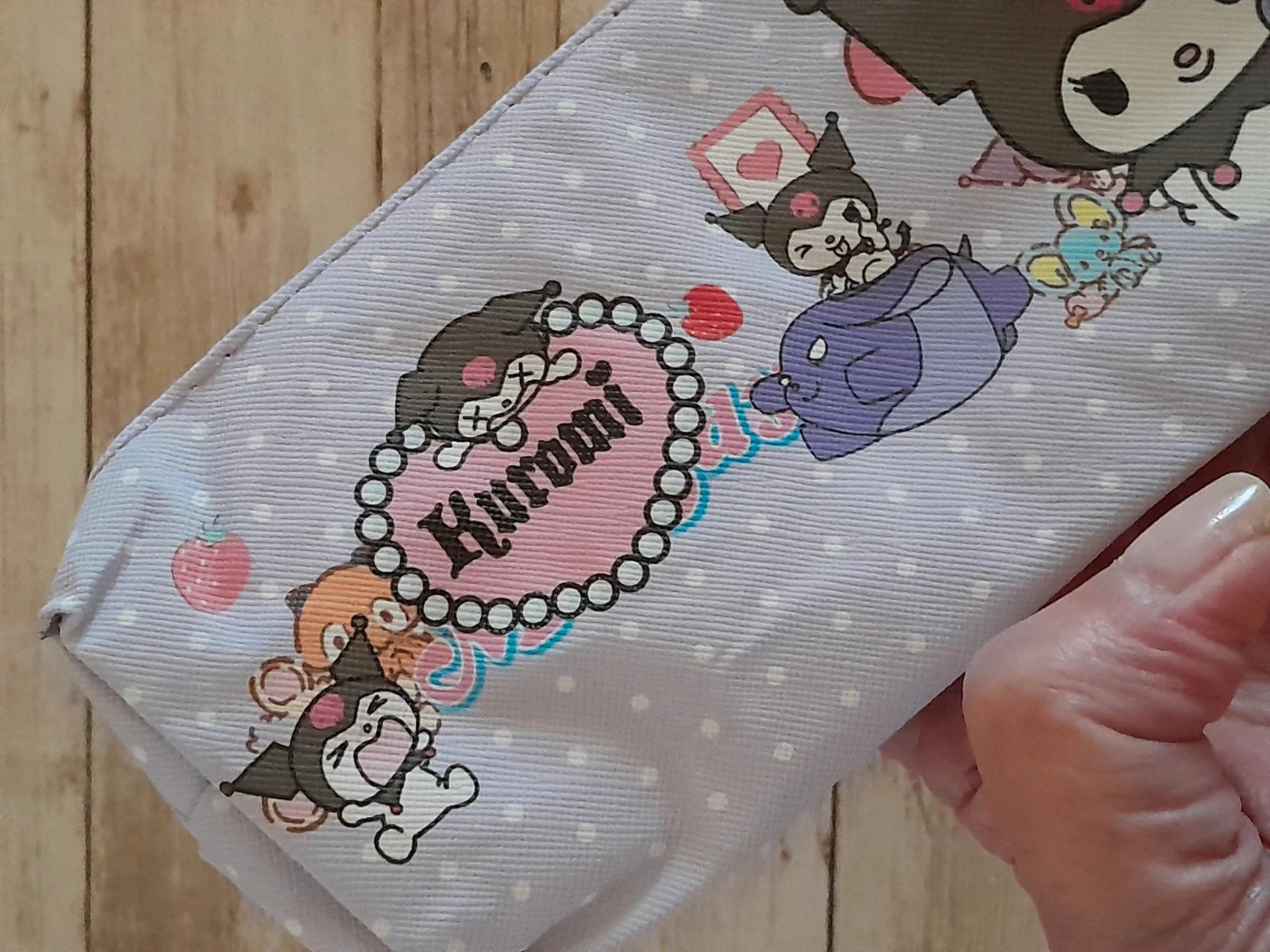 Estojo escolar ou de maquiagem, Sanrio, Kuromi – photo 4